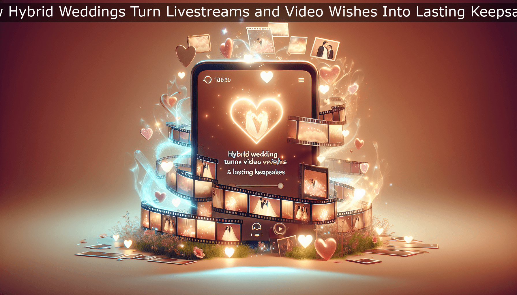 How Hybrid Weddings Turn Livestreams and Video Wishes Into Lasting Keepsakes